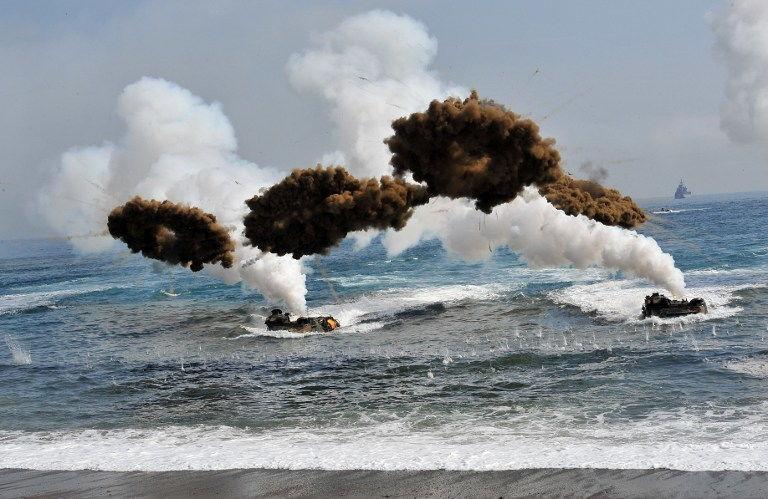 军演的吃瓜群众,吃瓜群众视角下的热血瞬间